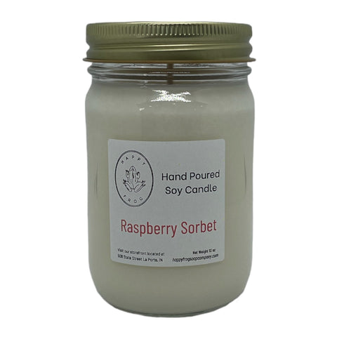 Raspberry Sorbet Soy Candle