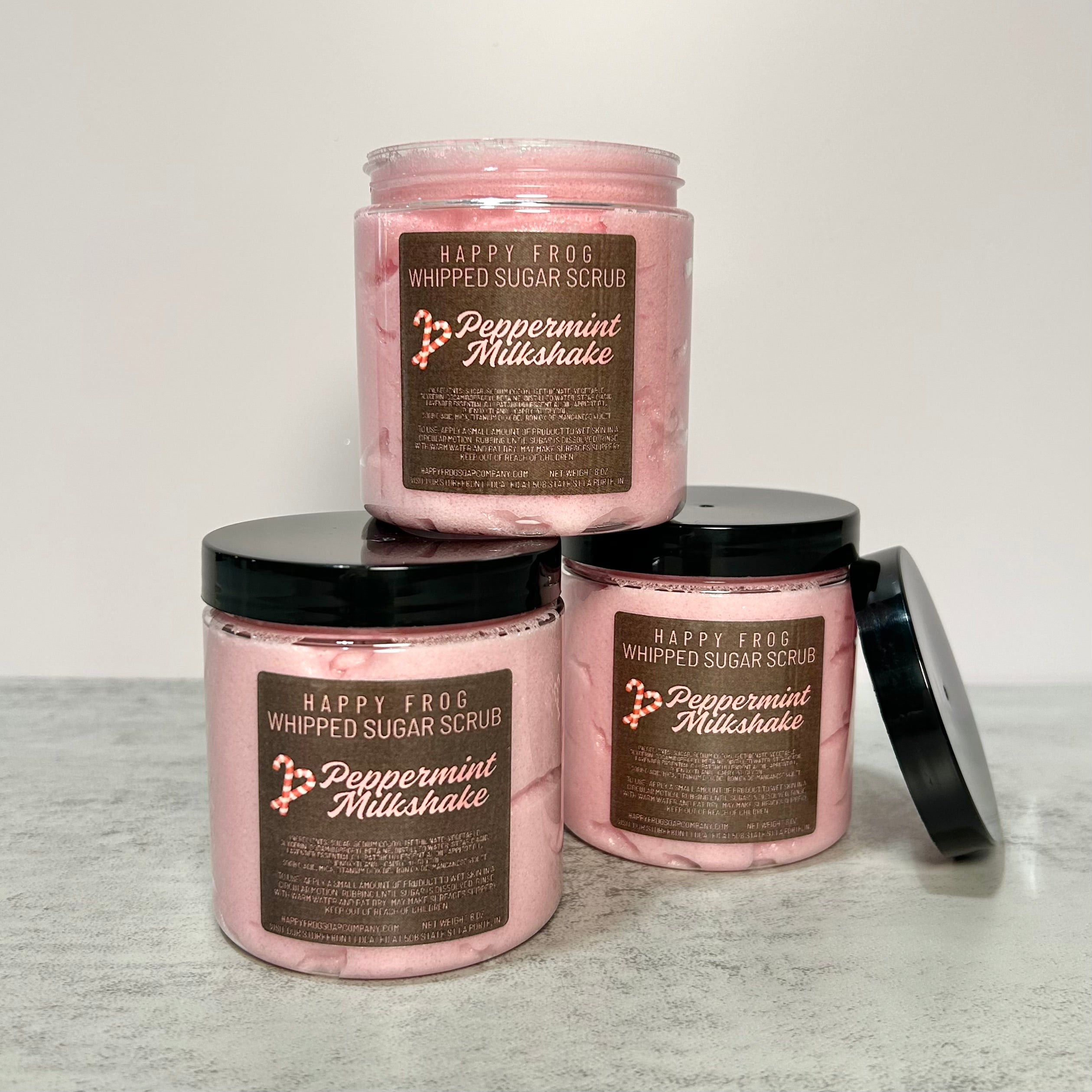 Limited Edition - Peppermint Milkshake Whipped Sugar Scrub