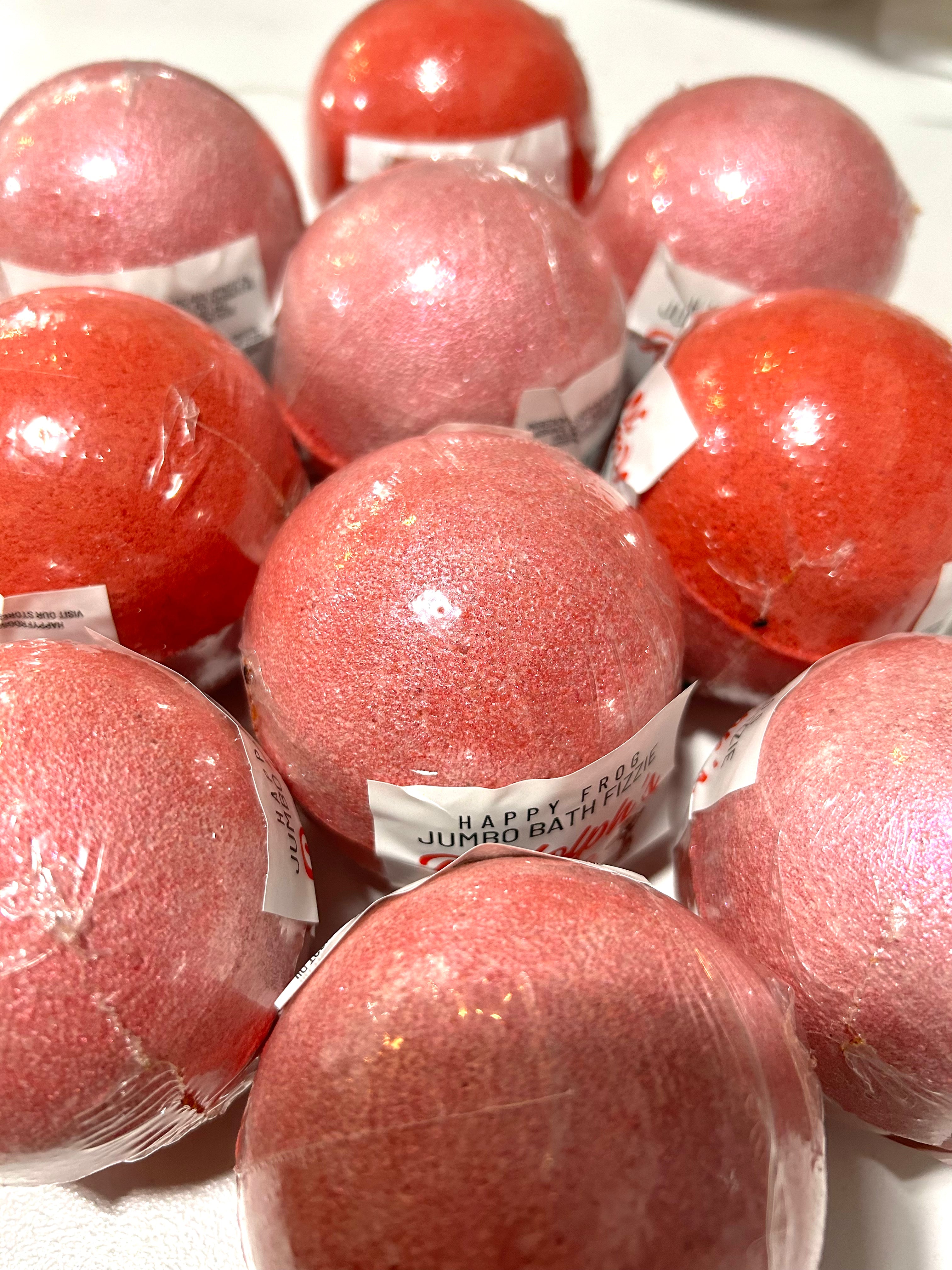 Limited Edition - Rudolph's Nose Jumbo Bath Fizzie