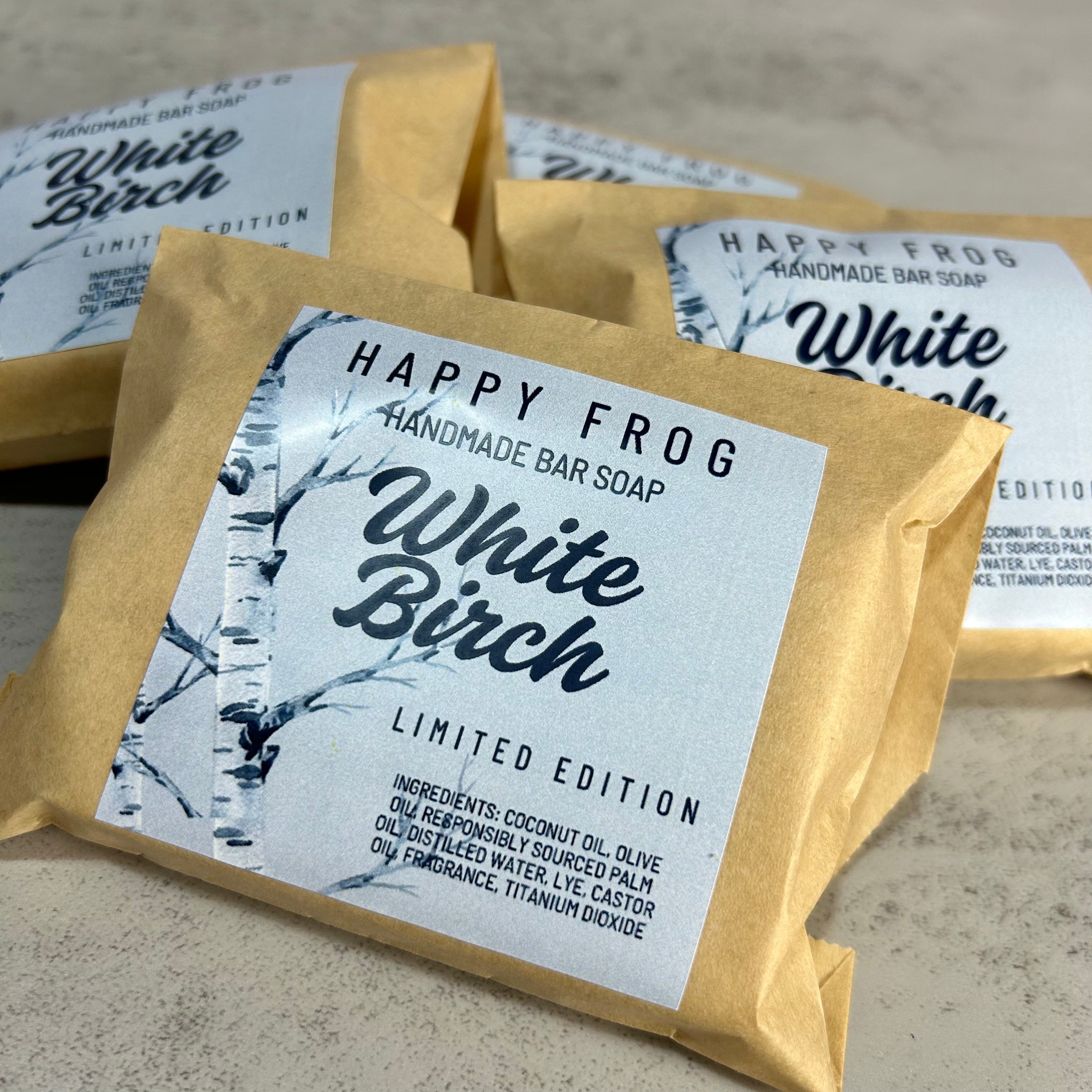 Limited Edition - White Birch Handmade Bar Soap