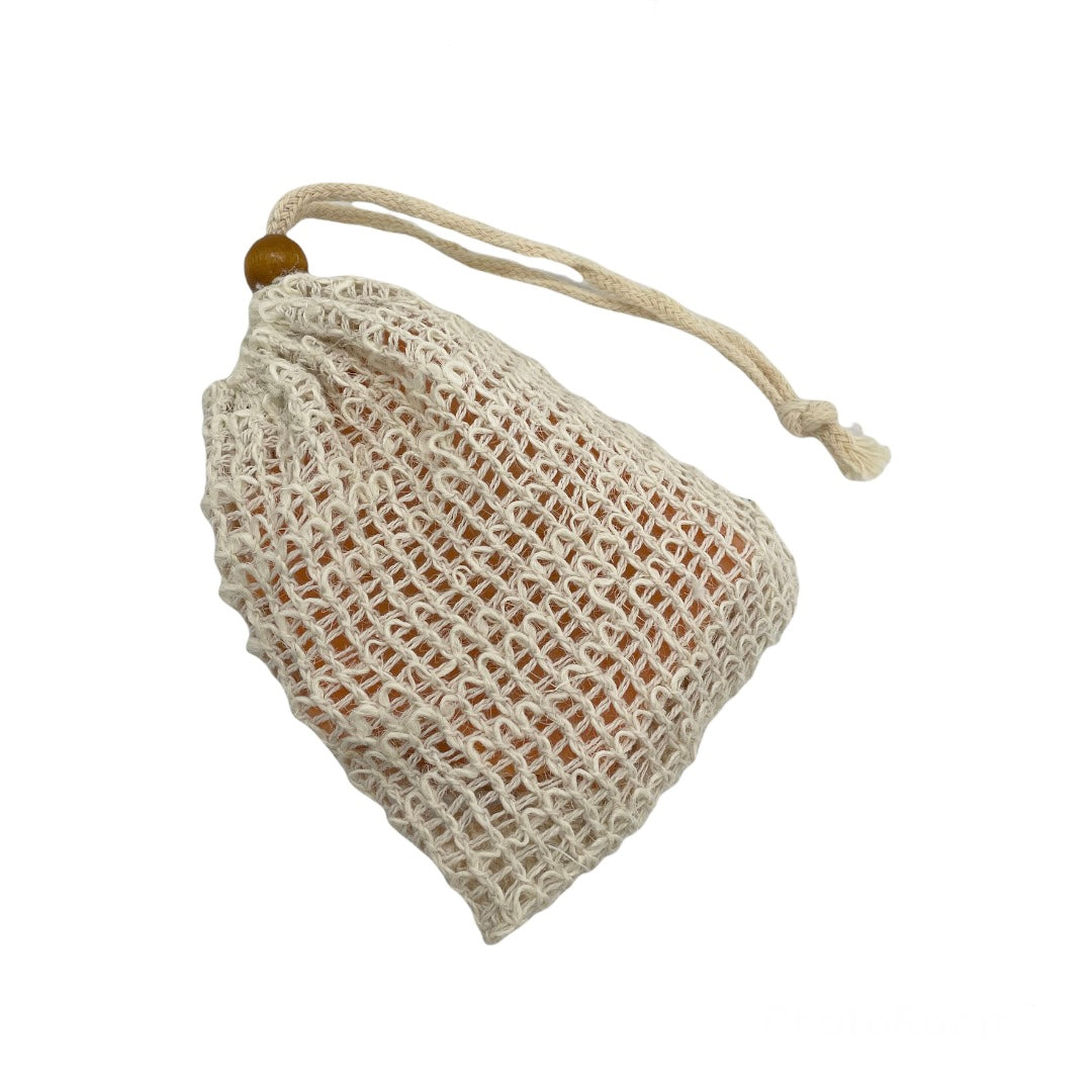 Natural Sisal Soap Bag