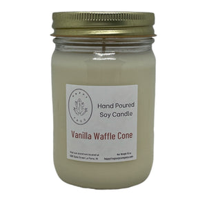 Vanilla Waffle Cone Soy Candle