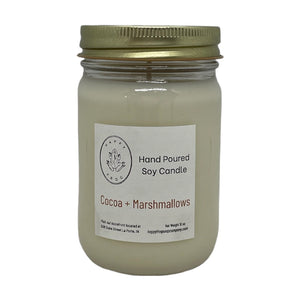 Cocoa + Marshmallows Soy Candle