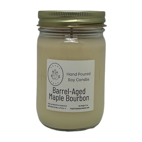 Barrel Aged Maple Bourbon Soy Candle