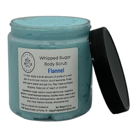 Flannel Whipped Sugar Scrub