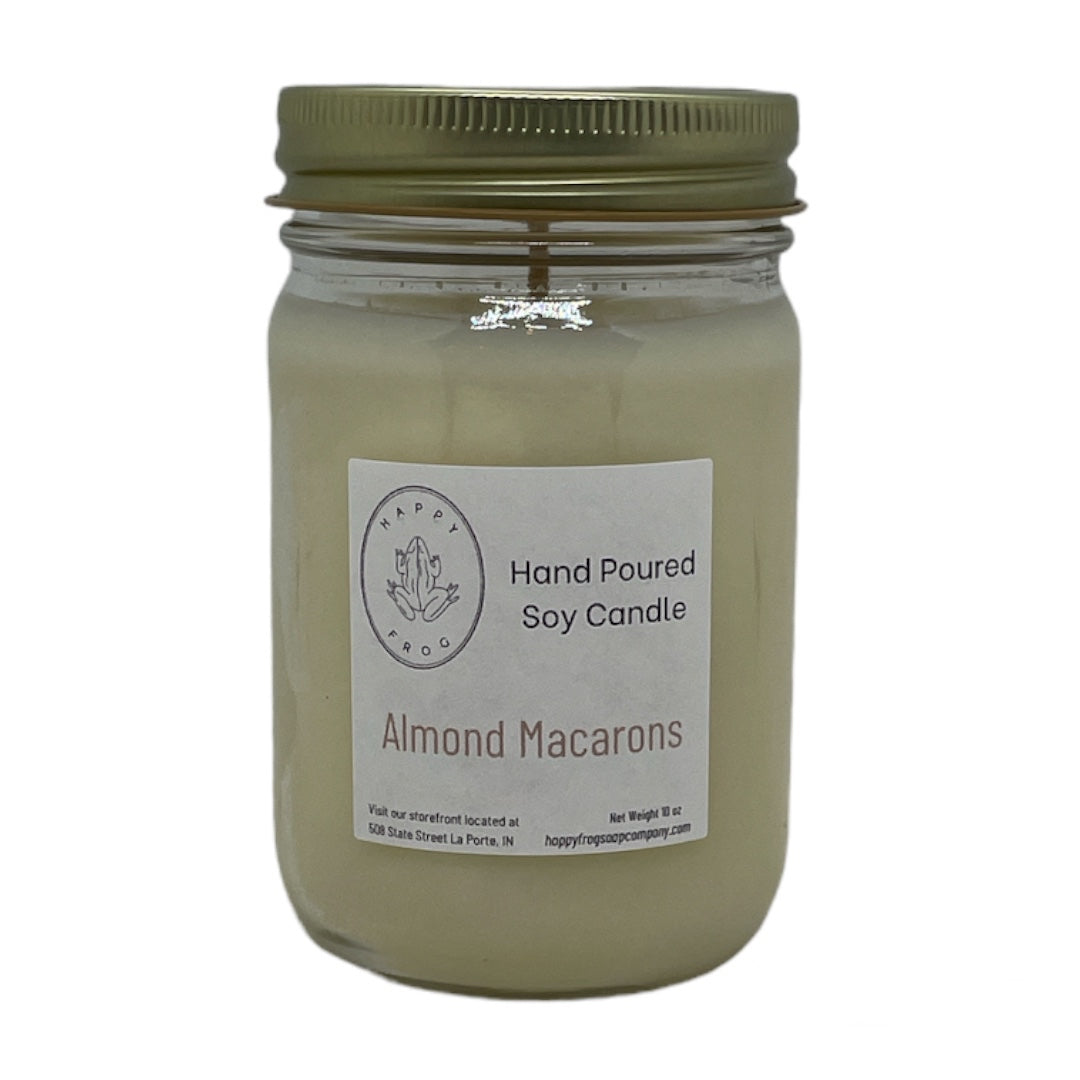 Almond Macarons Soy Candle