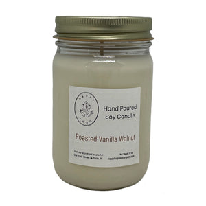 Roasted Vanilla Walnut Soy Candle