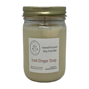 Iced Ginger Snap Soy Candle
