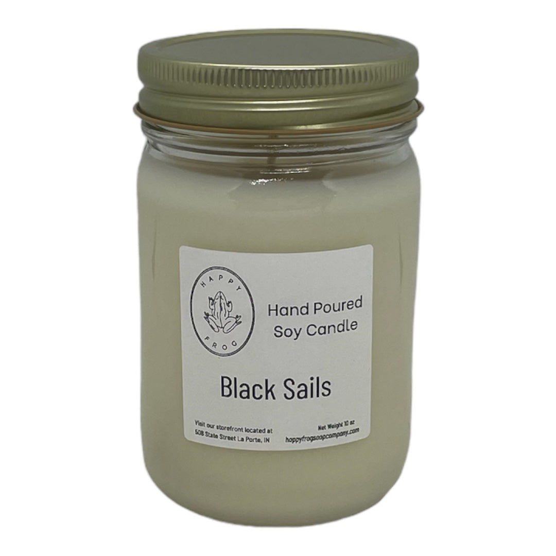 Black Sails Soy Candle