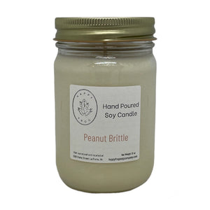 CLEARANCE Peanut Brittle Soy Candle