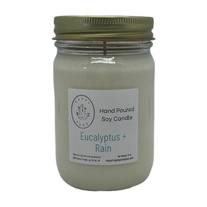 Eucalyptus + Rain Soy Candle