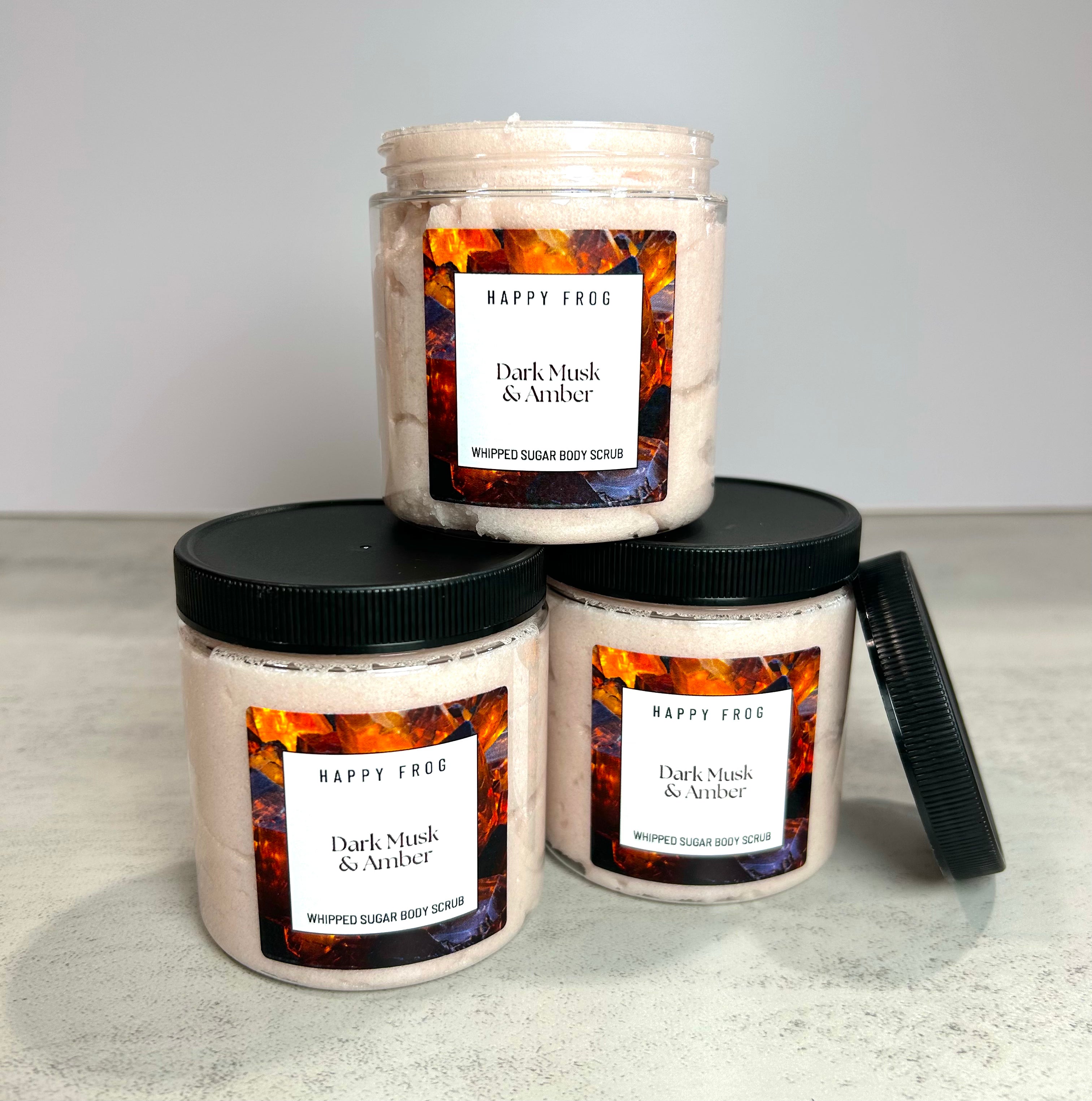 Dark Musk & Amber Whipped Sugar Scrub