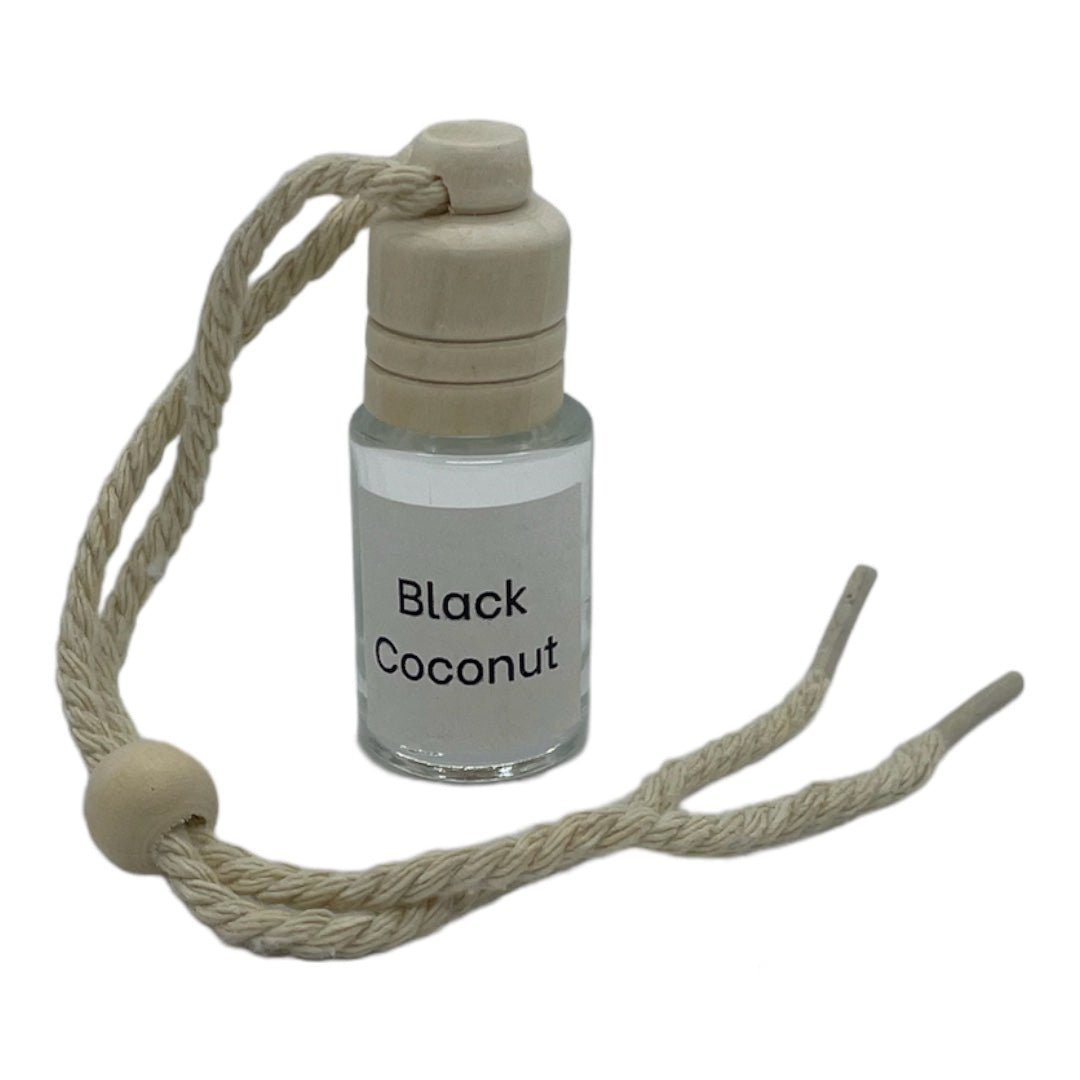 Black Coconut Car Diffuser