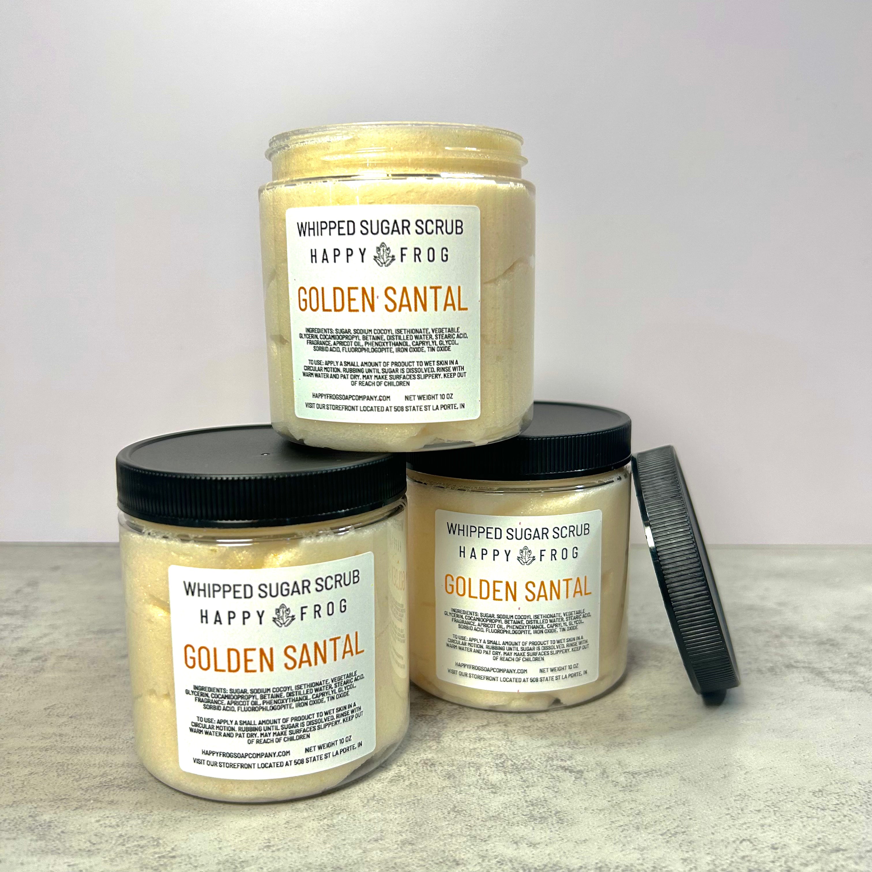 Golden Santal Whipped Sugar Scrub