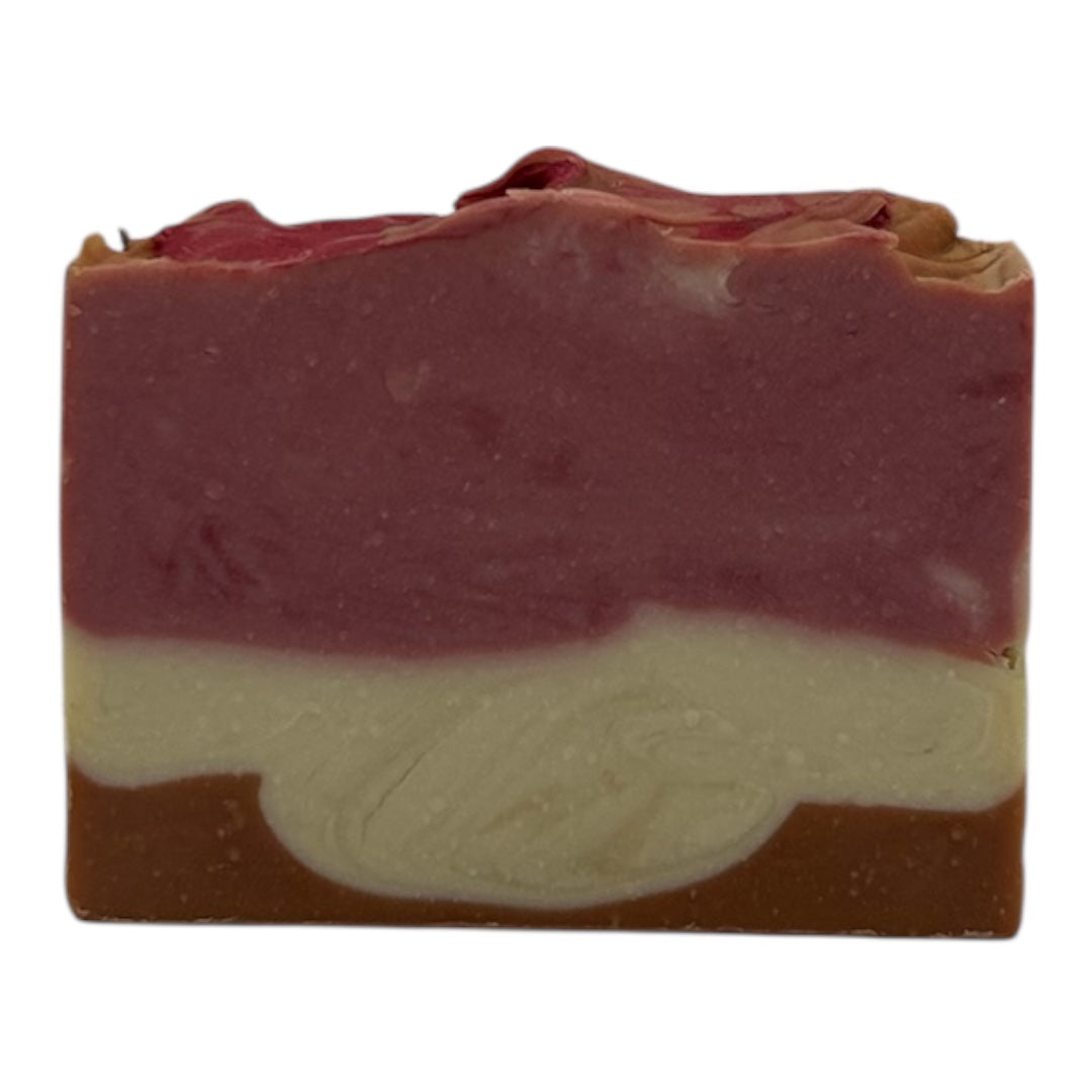 Strawberry Bourbon Vanilla Handmade Bar Soap - Limited Edition