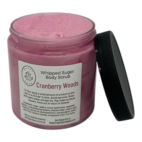 Cranberry Woods Whipped Sugar Scrub