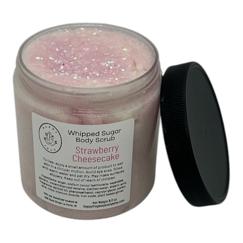 Strawberry Cheesecake Whipped Sugar Scrub