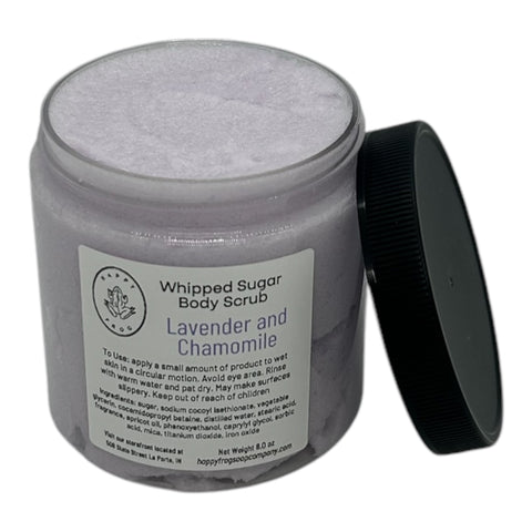 Lavender + Chamomile Whipped Sugar Scrub