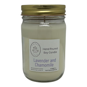 Lavender + Chamomile Soy Candle