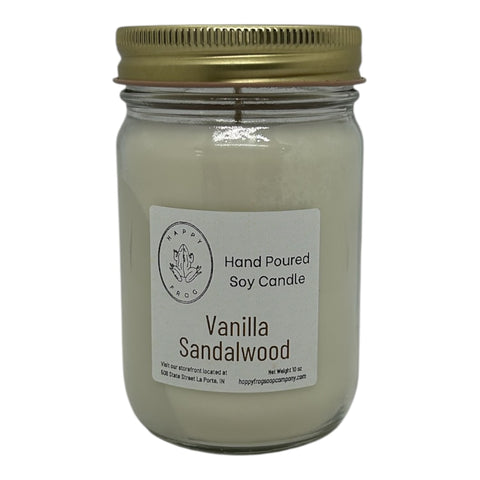 Vanilla Sandalwood Soy Candle