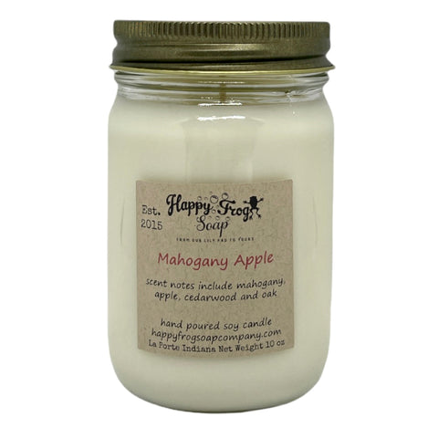 Mahogany Apple Soy Candle