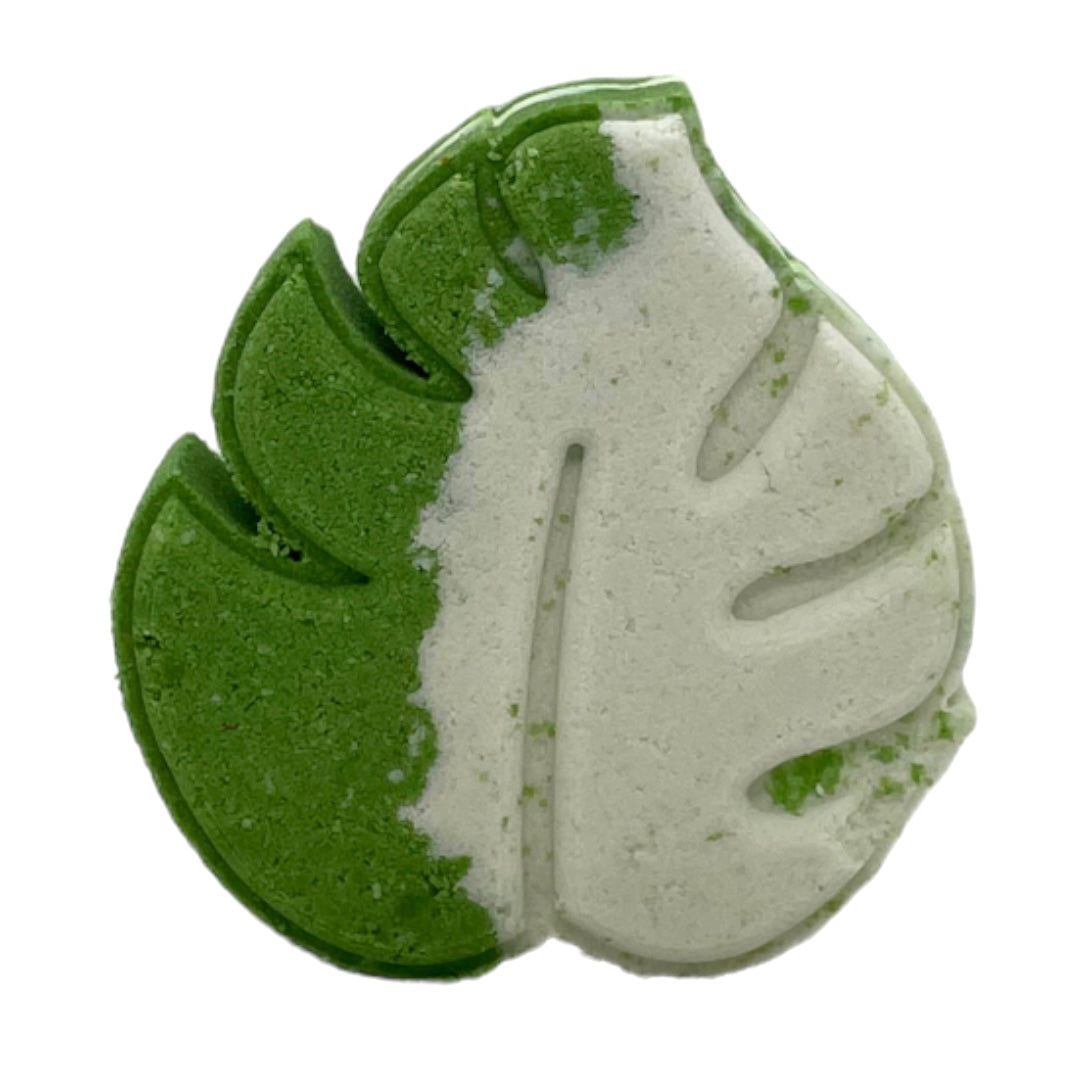 Monstera Albo Leaf Bath Fizzie