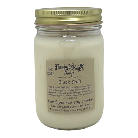 Black Sails Soy Candle