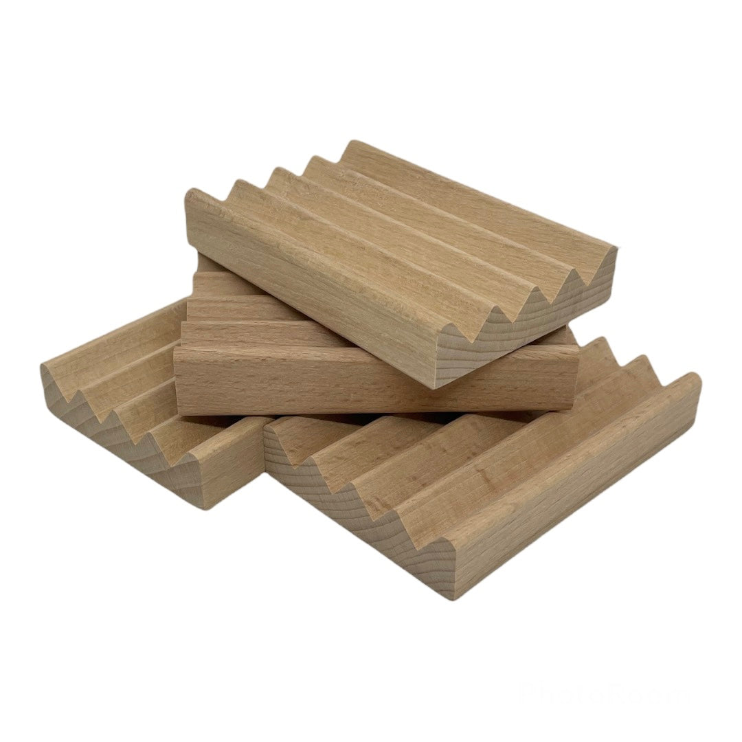 Natural Wood Soap Dish