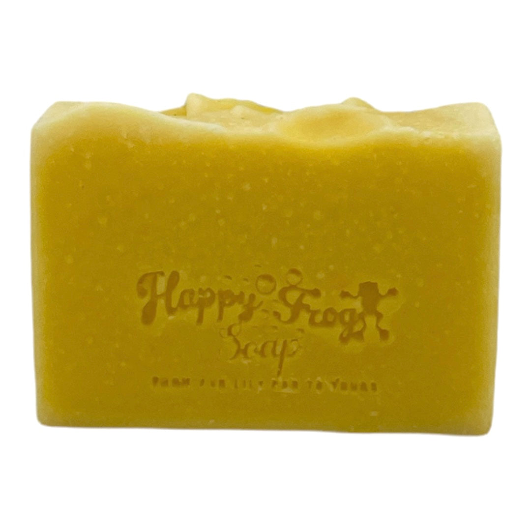 Carrot Cocoa Butter and Raw Honey Handmade Bar Soap