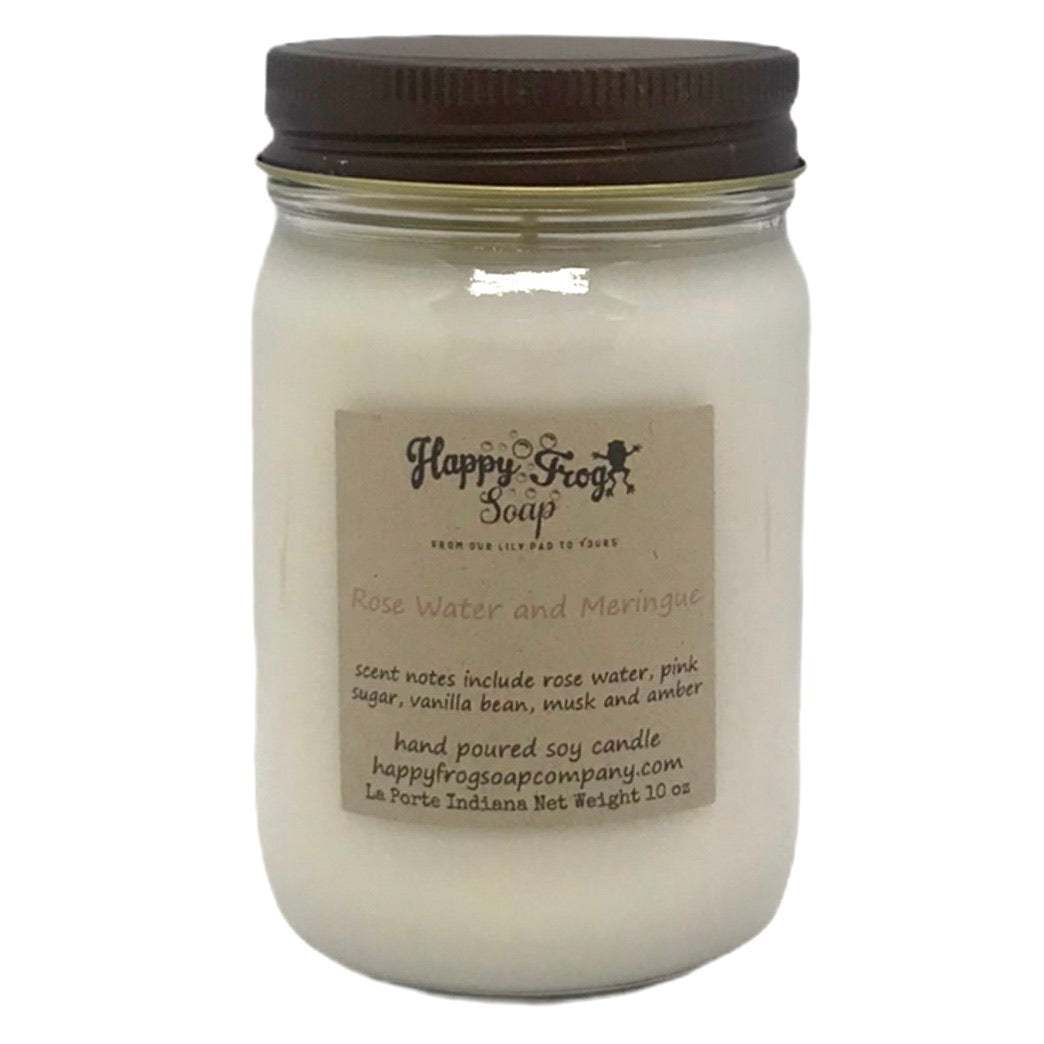 Rosewater and Meringue Soy Candle