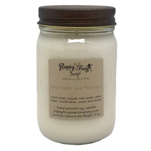 Rosewater and Meringue Soy Candle